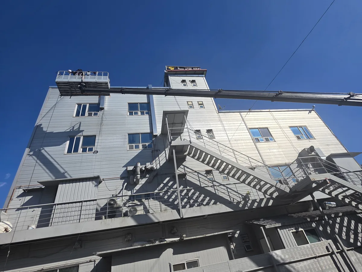 사상구 학장동 건물 화장실 세면대 살균 위생청소 사례 - 행진크린